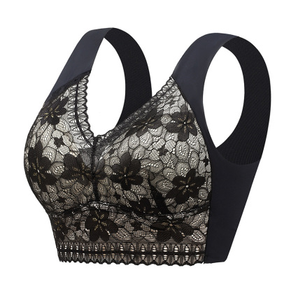 Strictly Lace Gathering Sheath Bra
