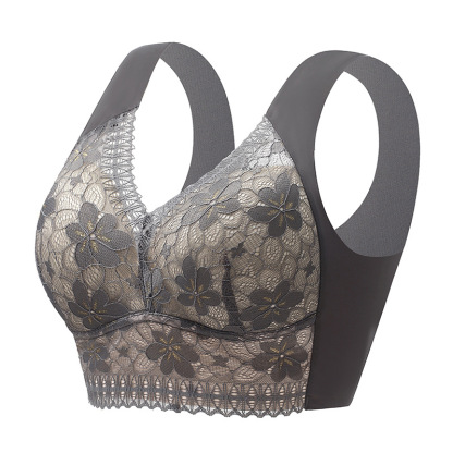 Strictly Lace Gathering Sheath Bra