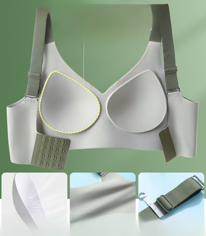 Gathering anti-sagging beauty back lifting bra