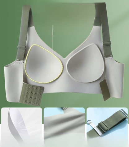 Gathering anti-sagging beauty back lifting bra