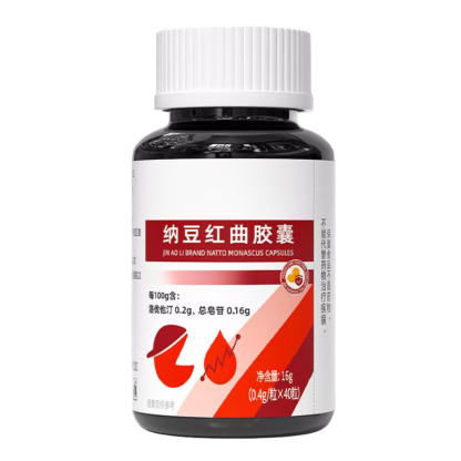 金奧力牌納豆紅曲膠囊