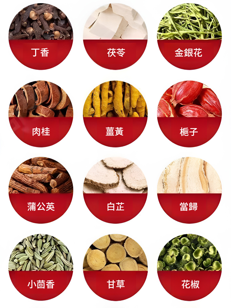 【鐵碗都咬爛】甘草蒲公英白芷茯苓片