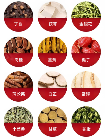 【鐵碗都咬爛】甘草蒲公英白芷茯苓片