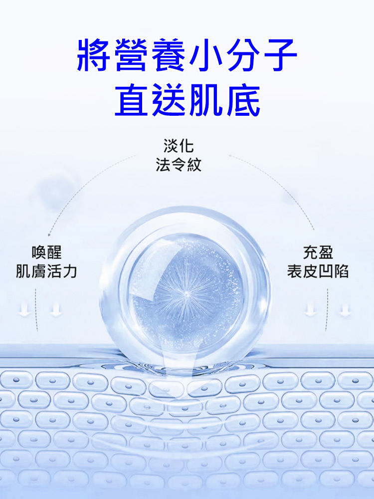 玻色因淡纹贴法令纹面膜