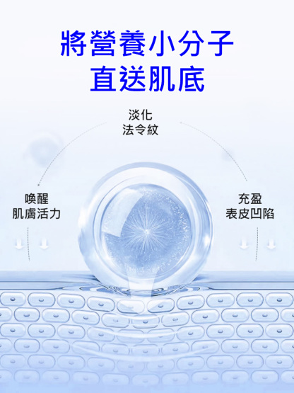 玻色因淡纹贴法令纹面膜