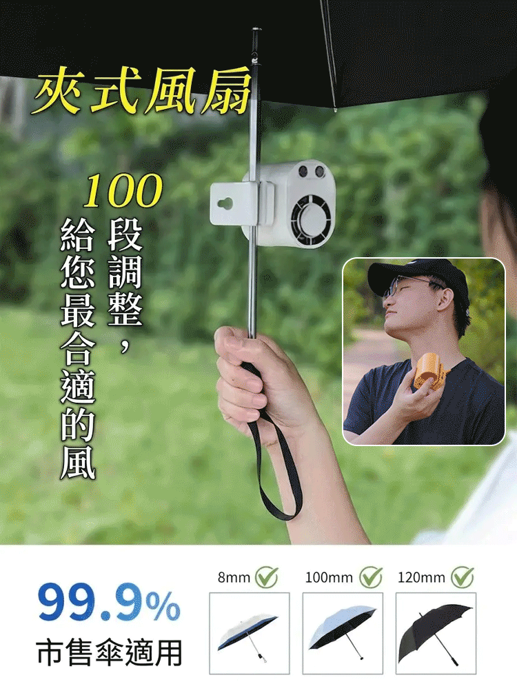 半導體冷卻夾式風扇