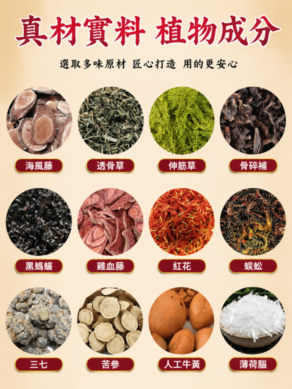 秘製藏方活骨膏