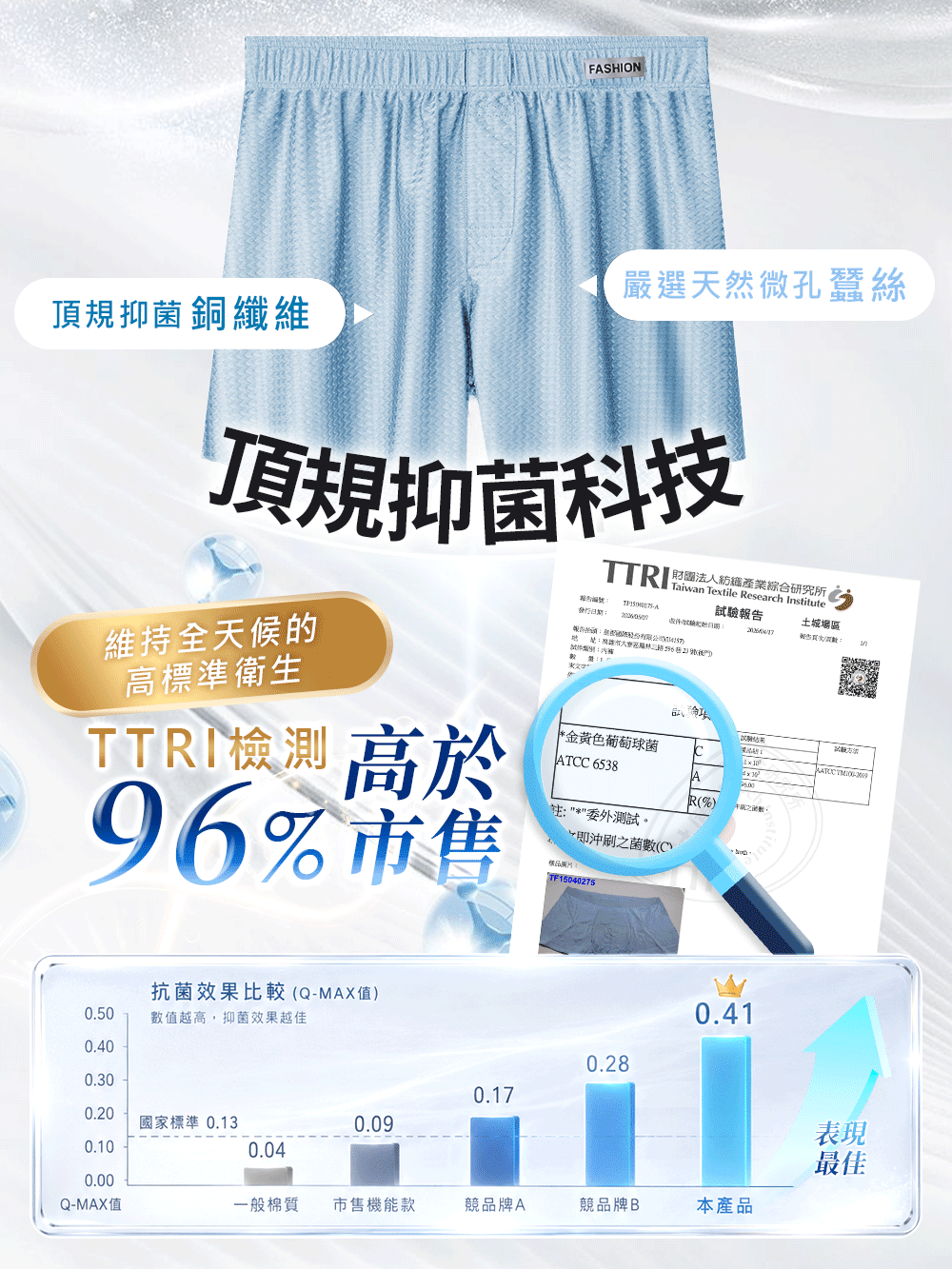 【激涼空調褲】男士無痕冰絲平口內褲