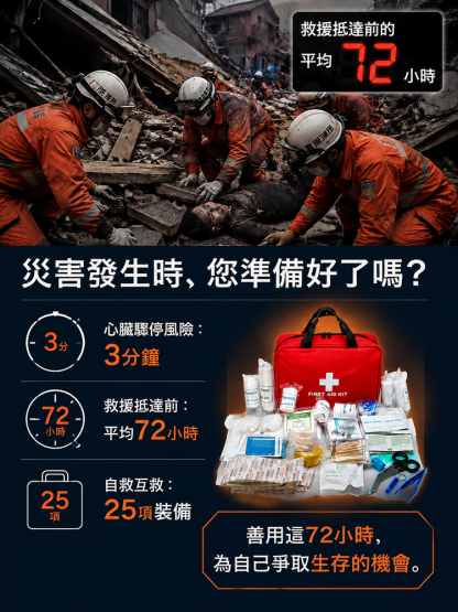 自衛隊級特種極限救援包