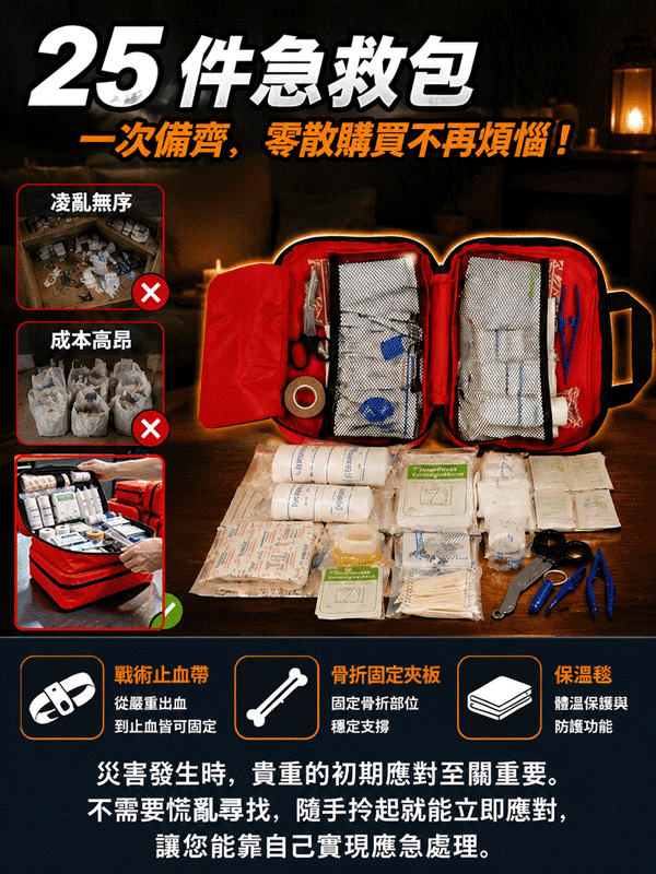 自衛隊級特種極限救援包