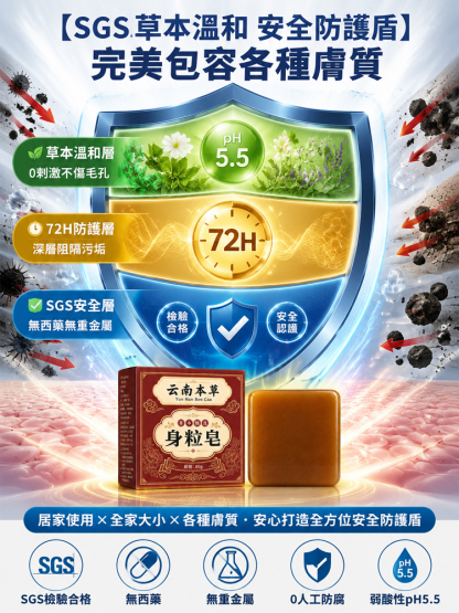 【雲南本草】草本去疣皂