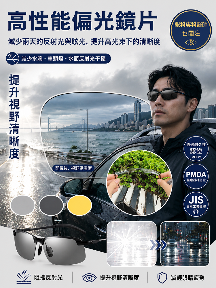 智能偏光眼鏡