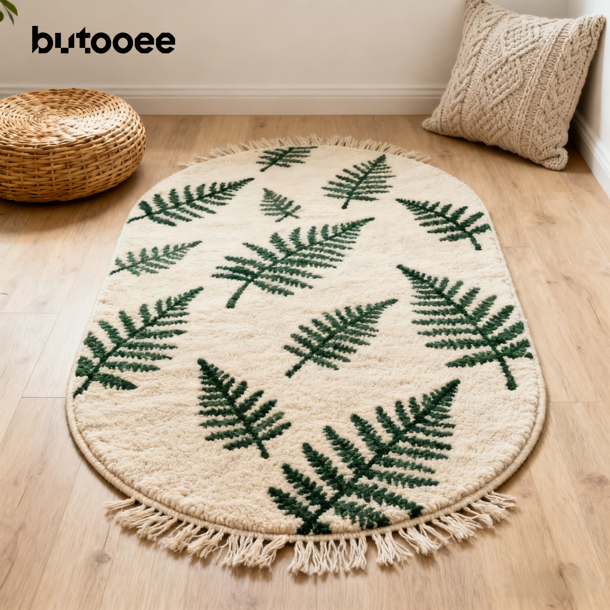 พรมทอผ้าฝ้ายสำหรับแต่งบ้าน