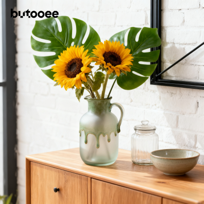 แจกันฝ้ากึ่งโปร่งใส