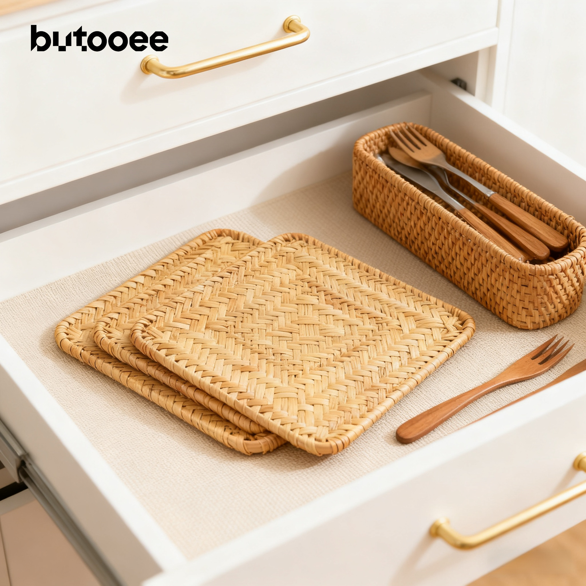 แผ่นรองจานหวายสาน