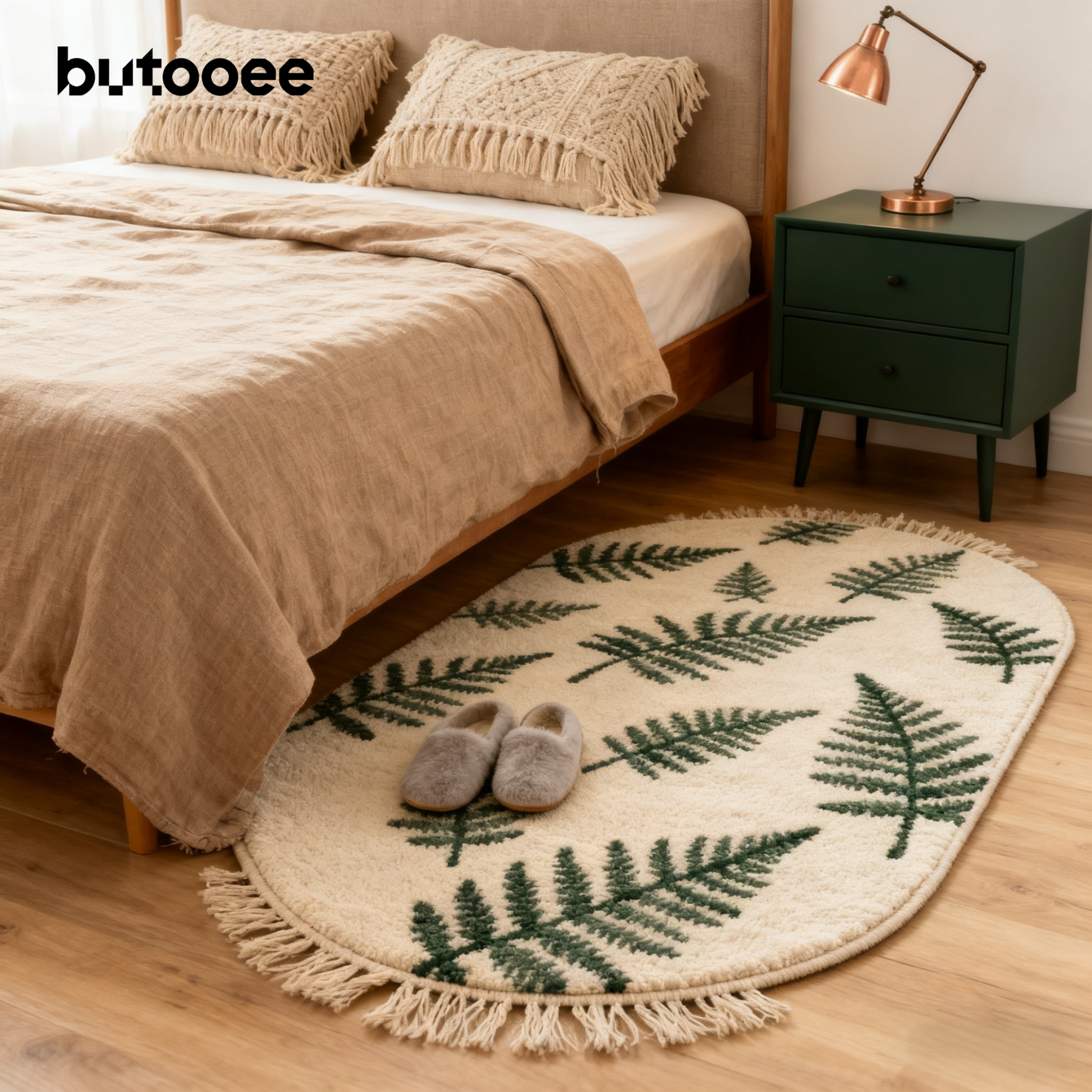 พรมทอผ้าฝ้ายสำหรับแต่งบ้าน