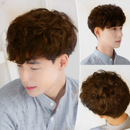 (ดูเด็กลง 20 ปี) วิกผมผู้ชาย หล่อเท่สุด ๆ