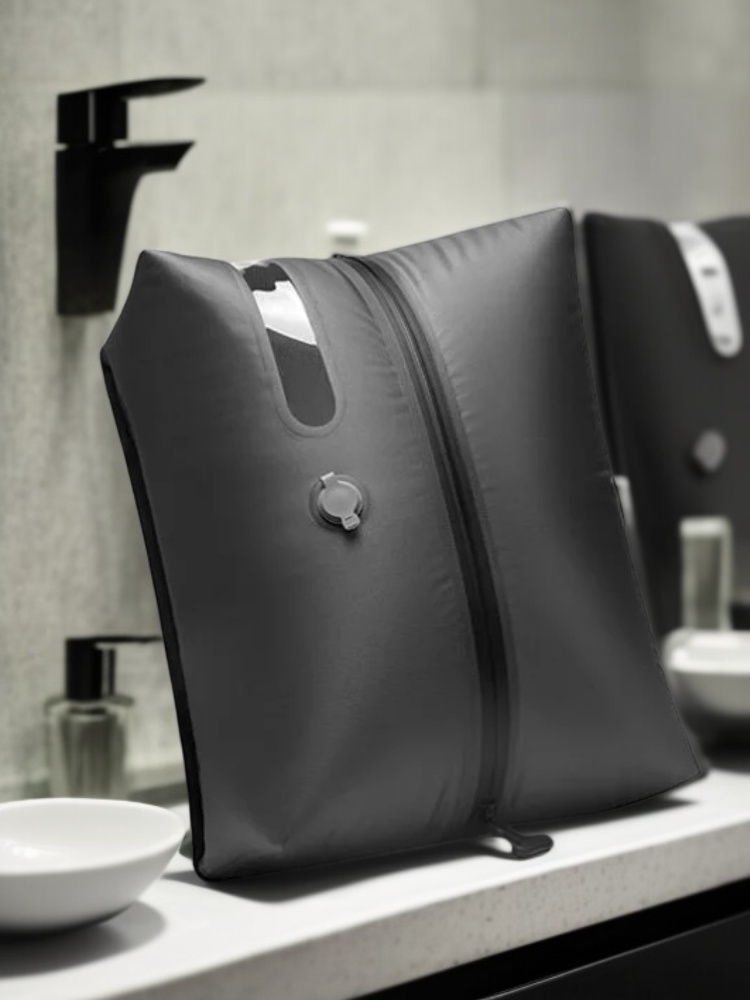 ถุงเก็บเสื้อผ้าแบบบีบอัดไม่ต้องใช้ปั๊มสำหรับการเดินทาง