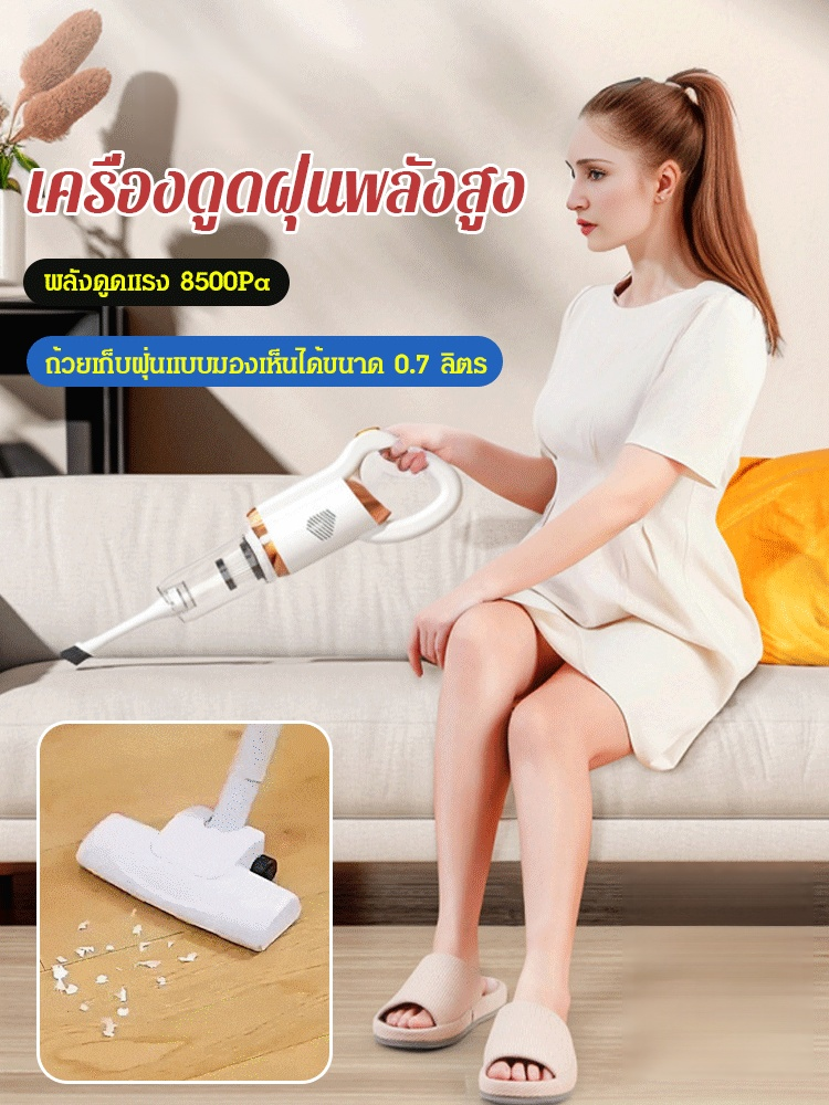 เครื่องดูดฝุ่นกำจัดไรพลังสูงในครัวเรือน