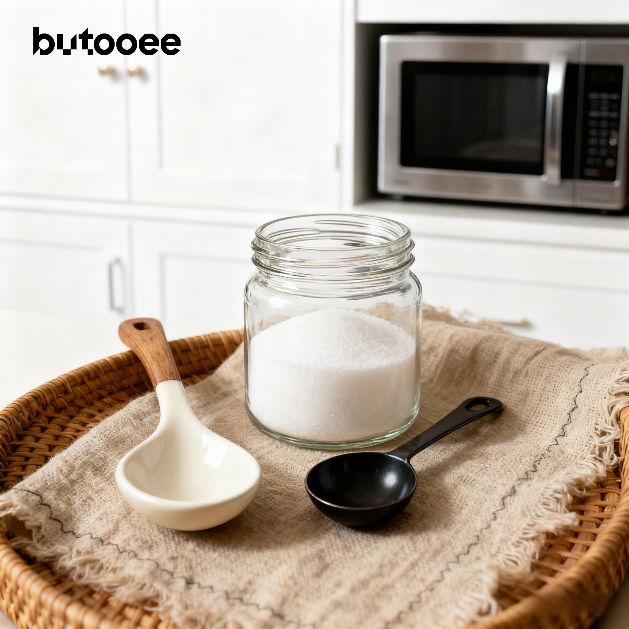 ช้อนเซรามิกสีไม้ธรรมชาติ ดีไซน์สวยทันสมัย