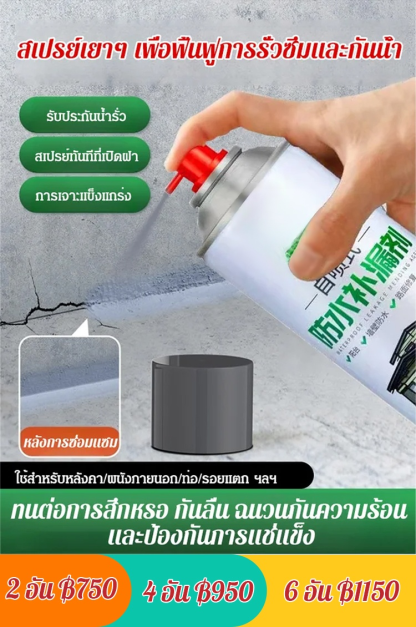 สเปรย์อุดรอยรั่วปริมาณ 1200 มล.