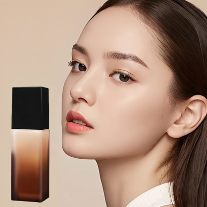 【ติดทนนานบนใบหน้า】รองพื้นกันน้ำกันเหงื่อ ติดทนนาน