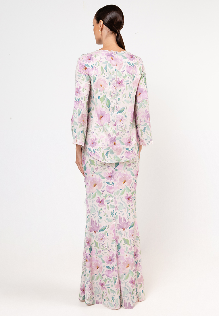 Eden - Multi Pink Print