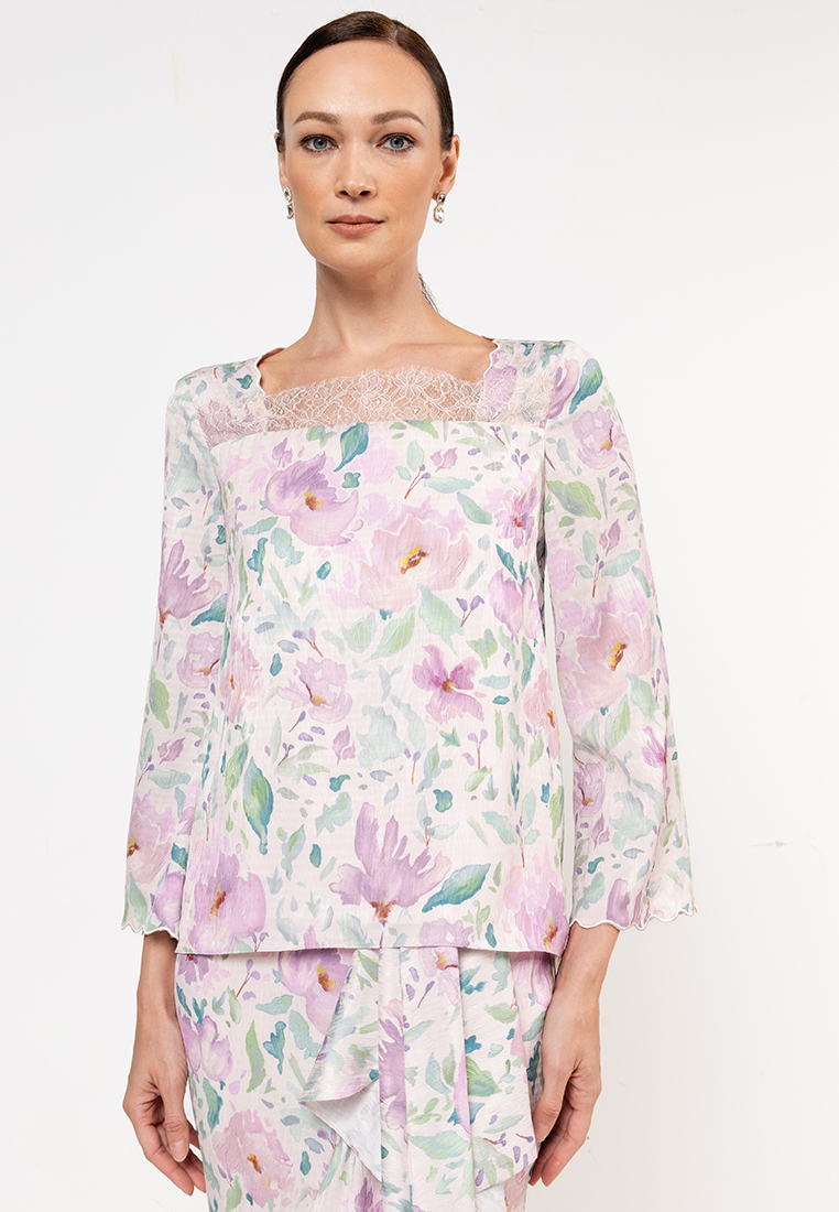 Eden - Multi Pink Print