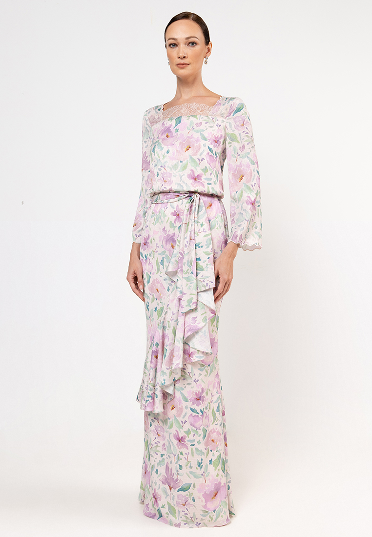 Eden - Multi Pink Print