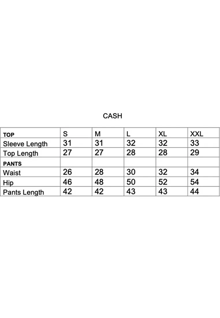 Cash Top & Bottom Set