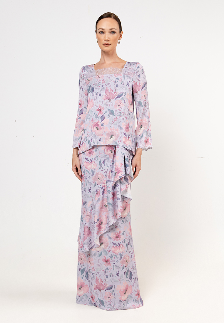 Eden - Multi Lavender Print