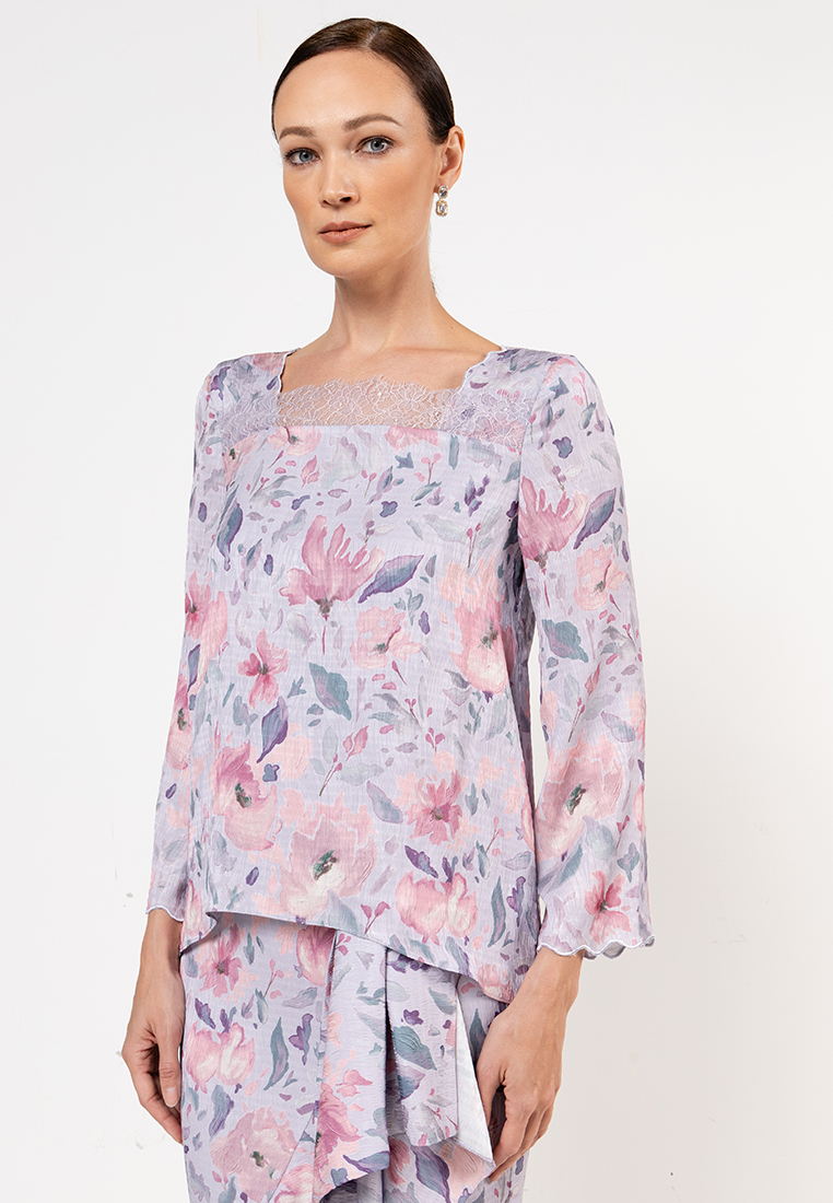 Eden - Multi Lavender Print