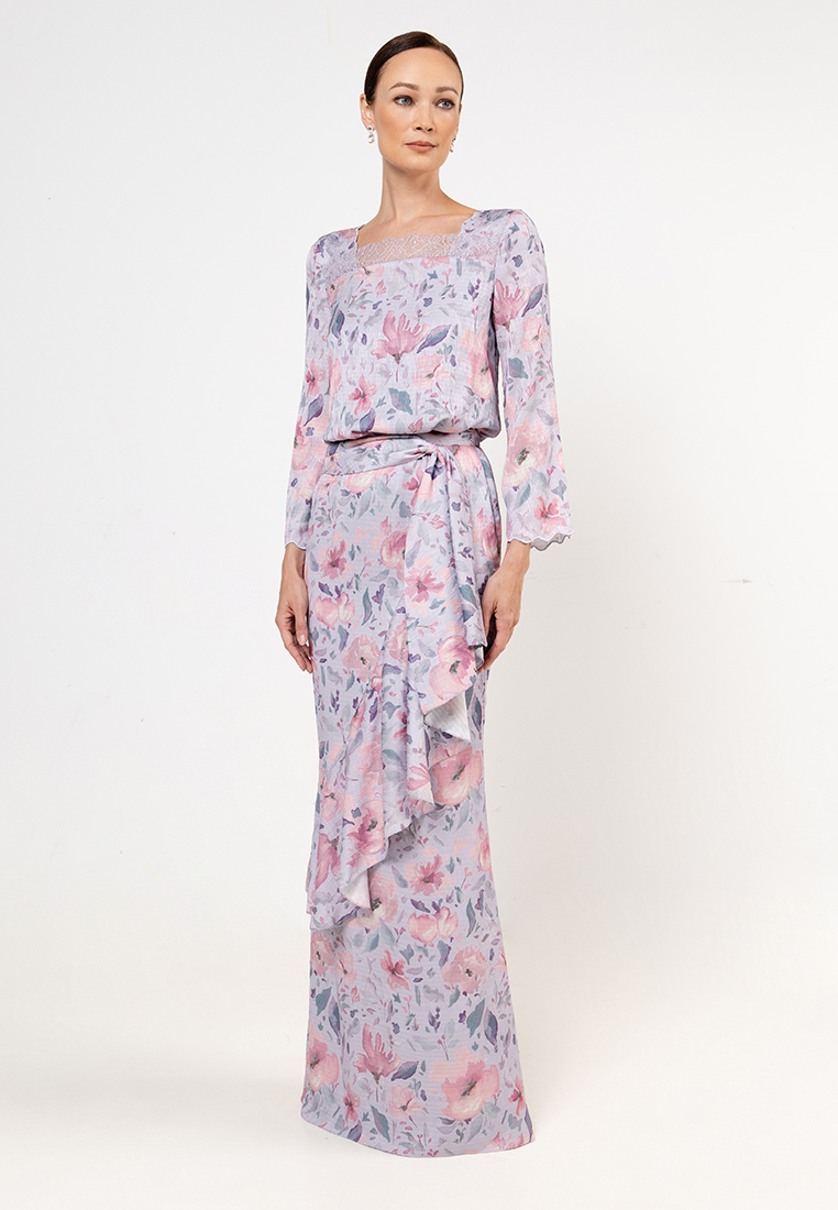 Eden - Multi Lavender Print