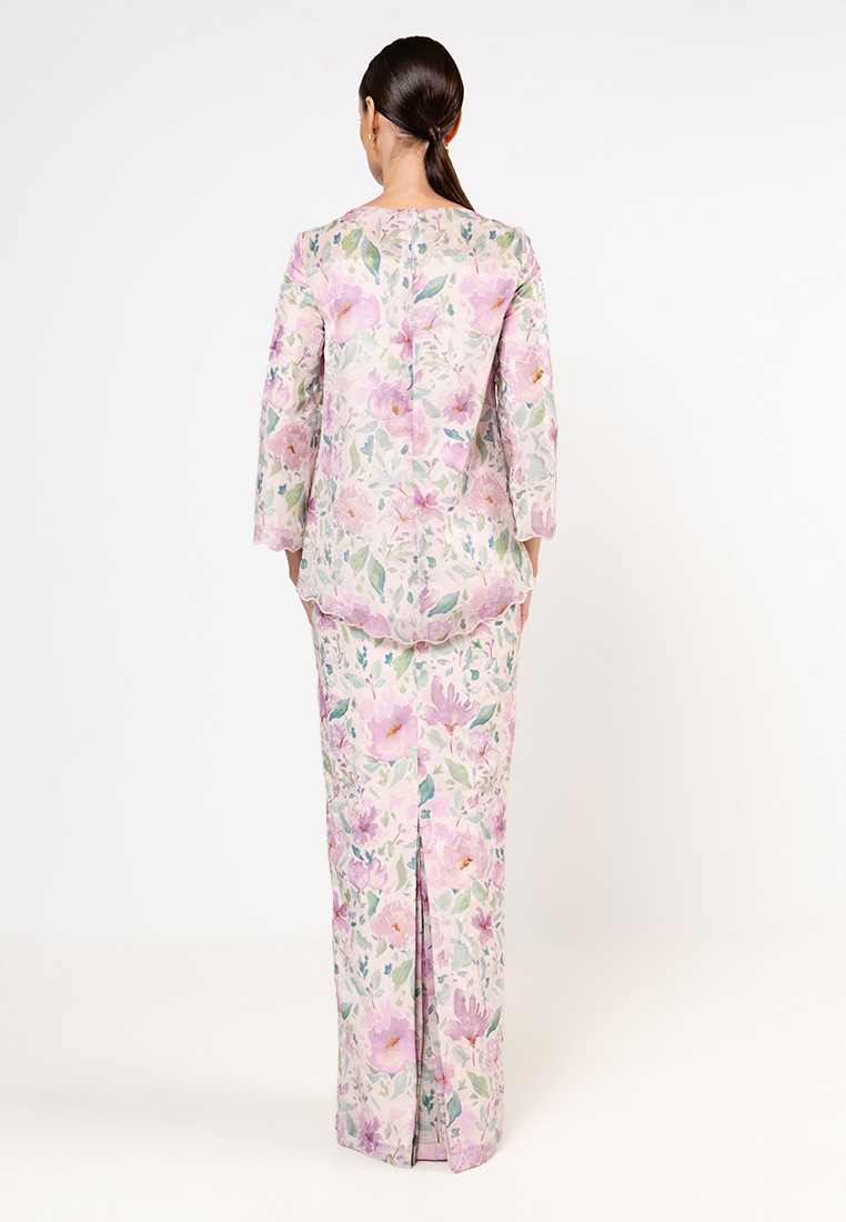 Yusra - Multi Pink Print