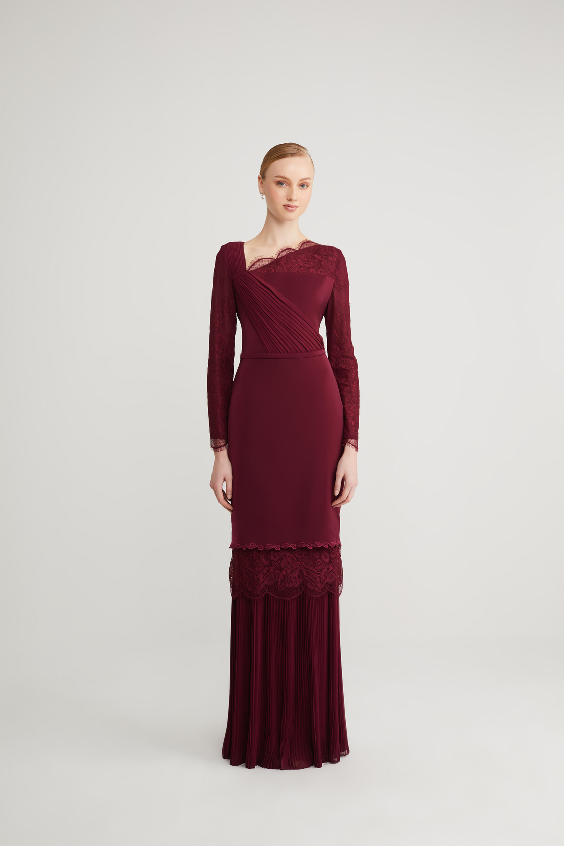 Tiara - Deep Burgandy