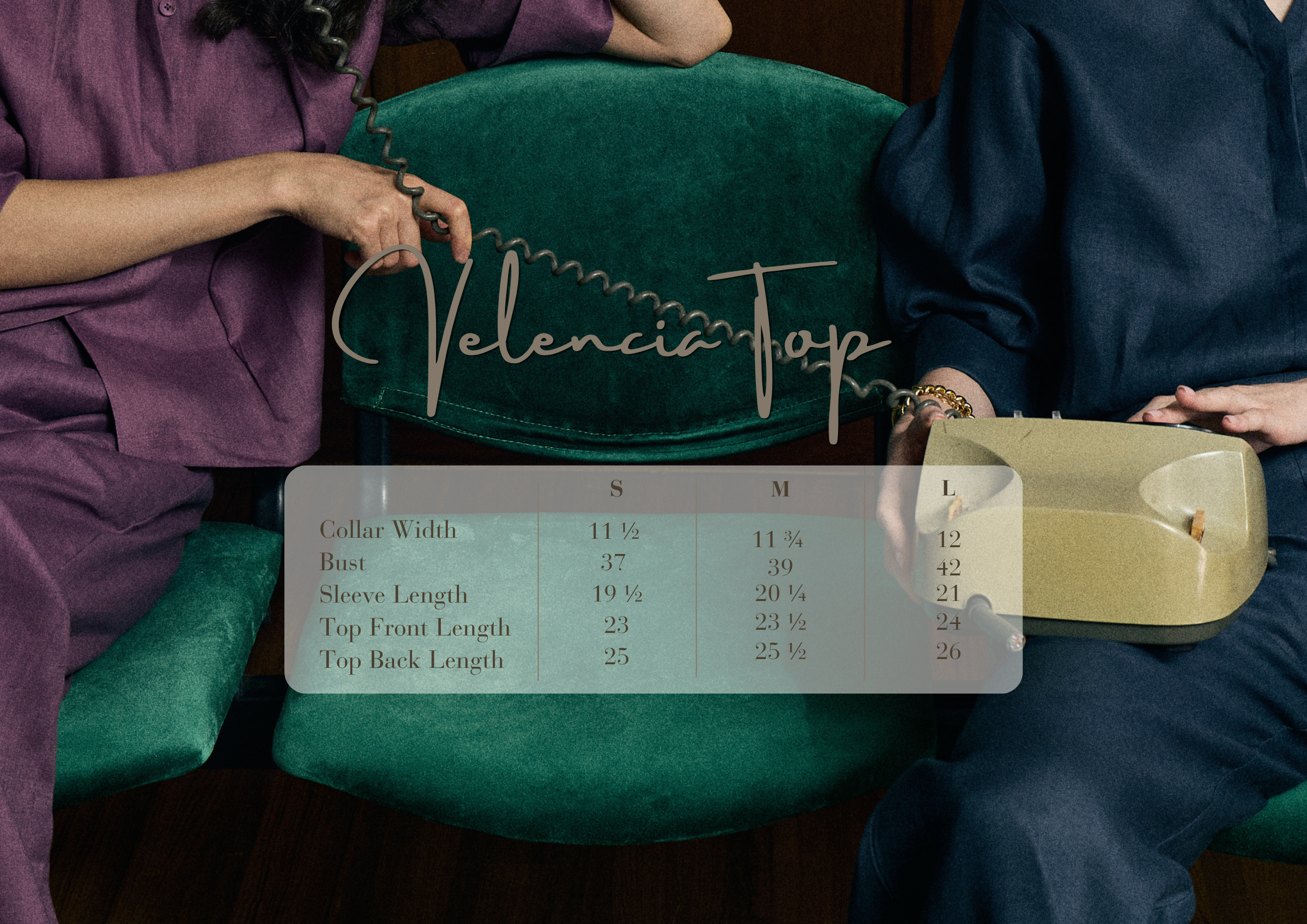 Valencia Top - Ivory