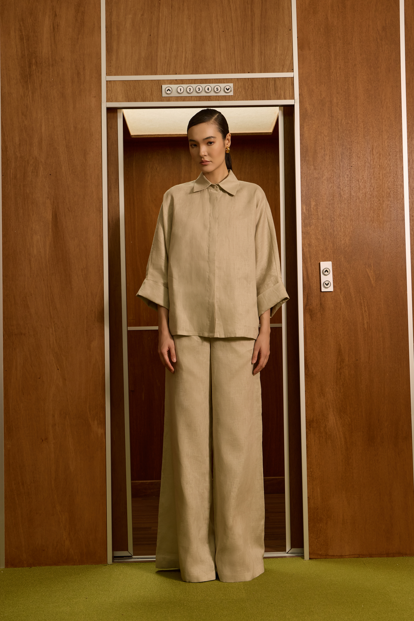 Marsha Shirt -  Beige