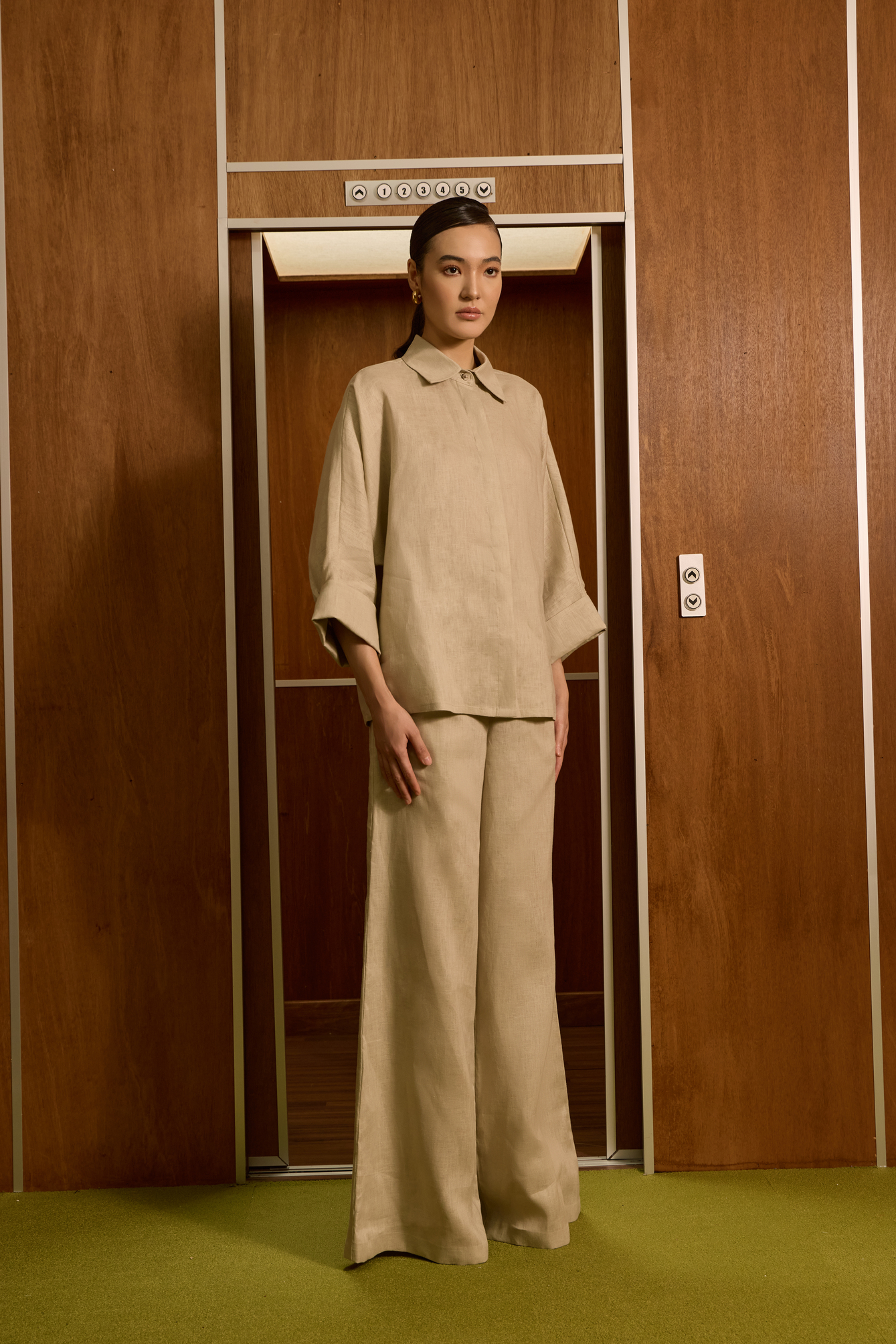 Marsha Shirt -  Beige