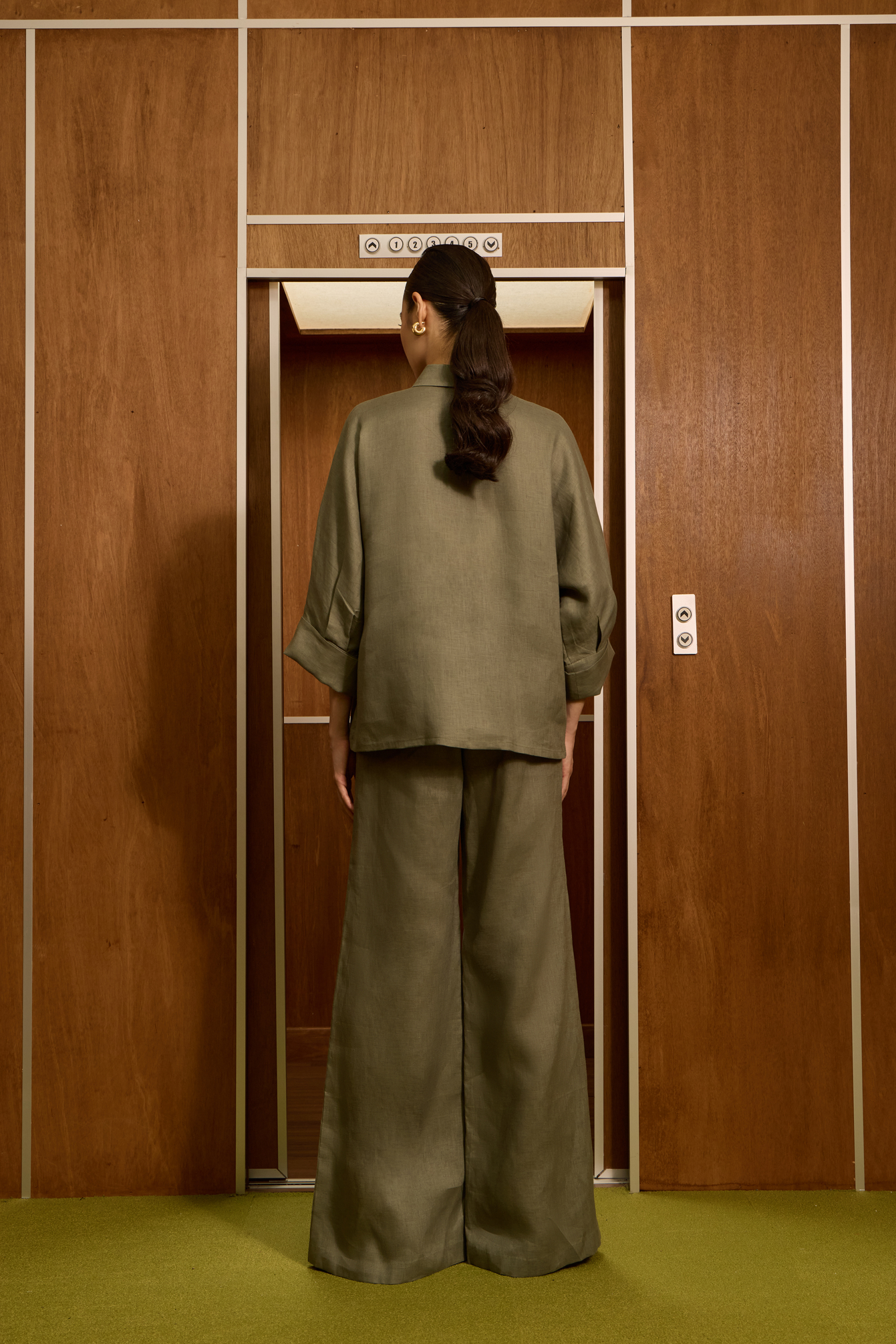 Marsha Pants - Dusty Olive