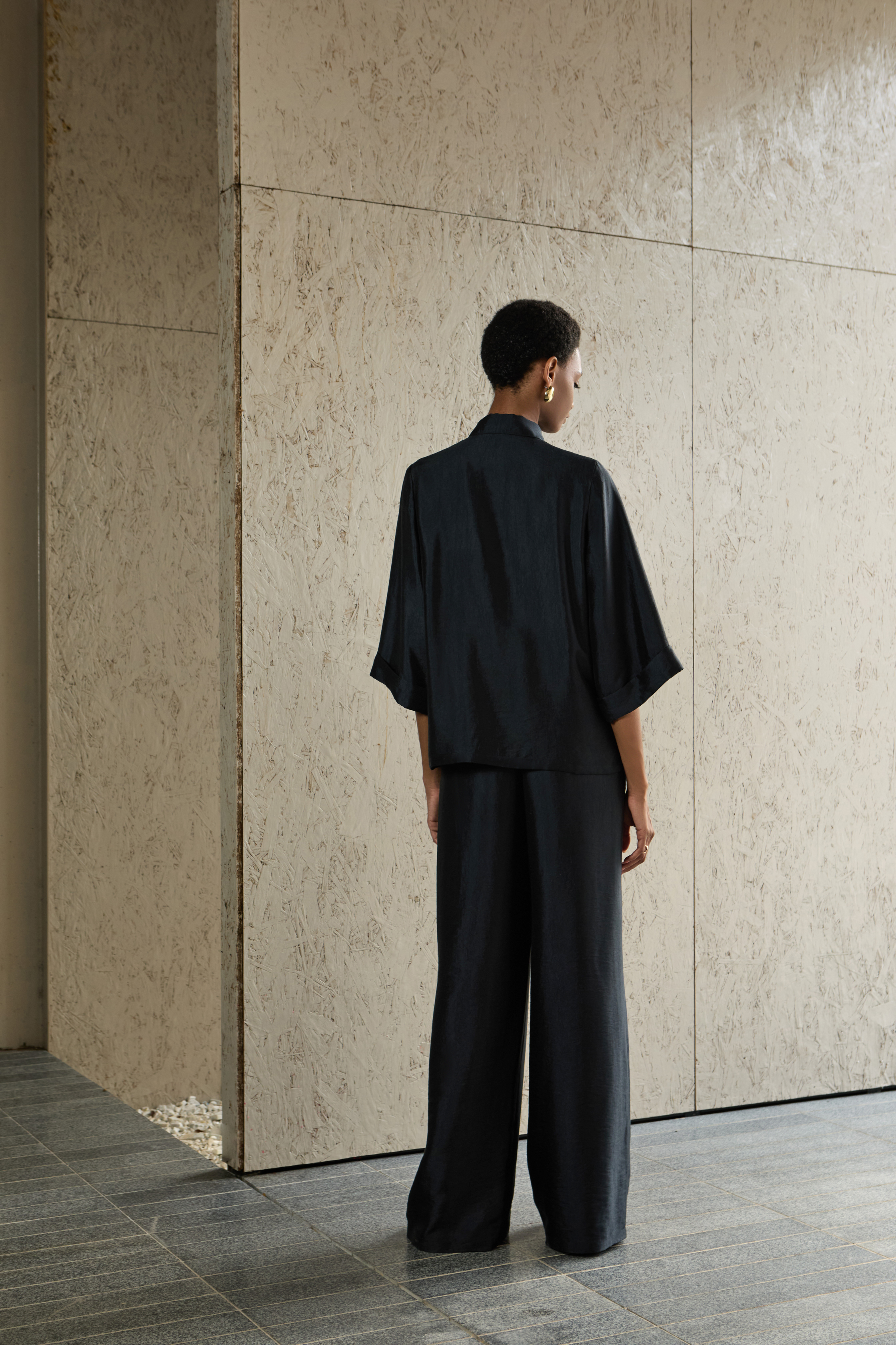 Sandra Pants - Blue Black