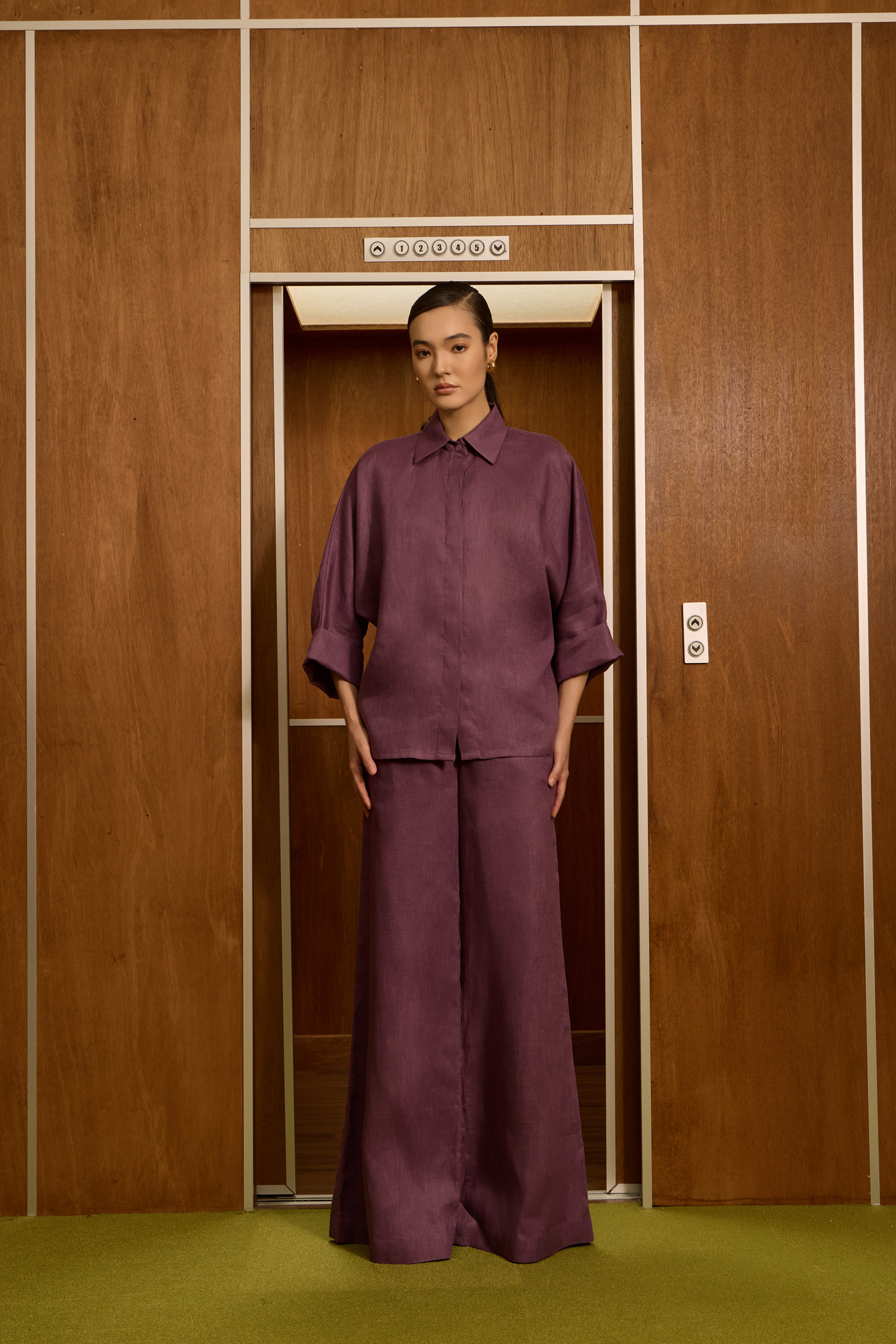 Marsha Shirt -  Dusty Plum