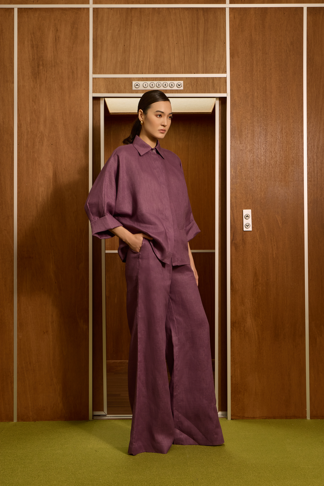 Marsha Shirt -  Dusty Plum
