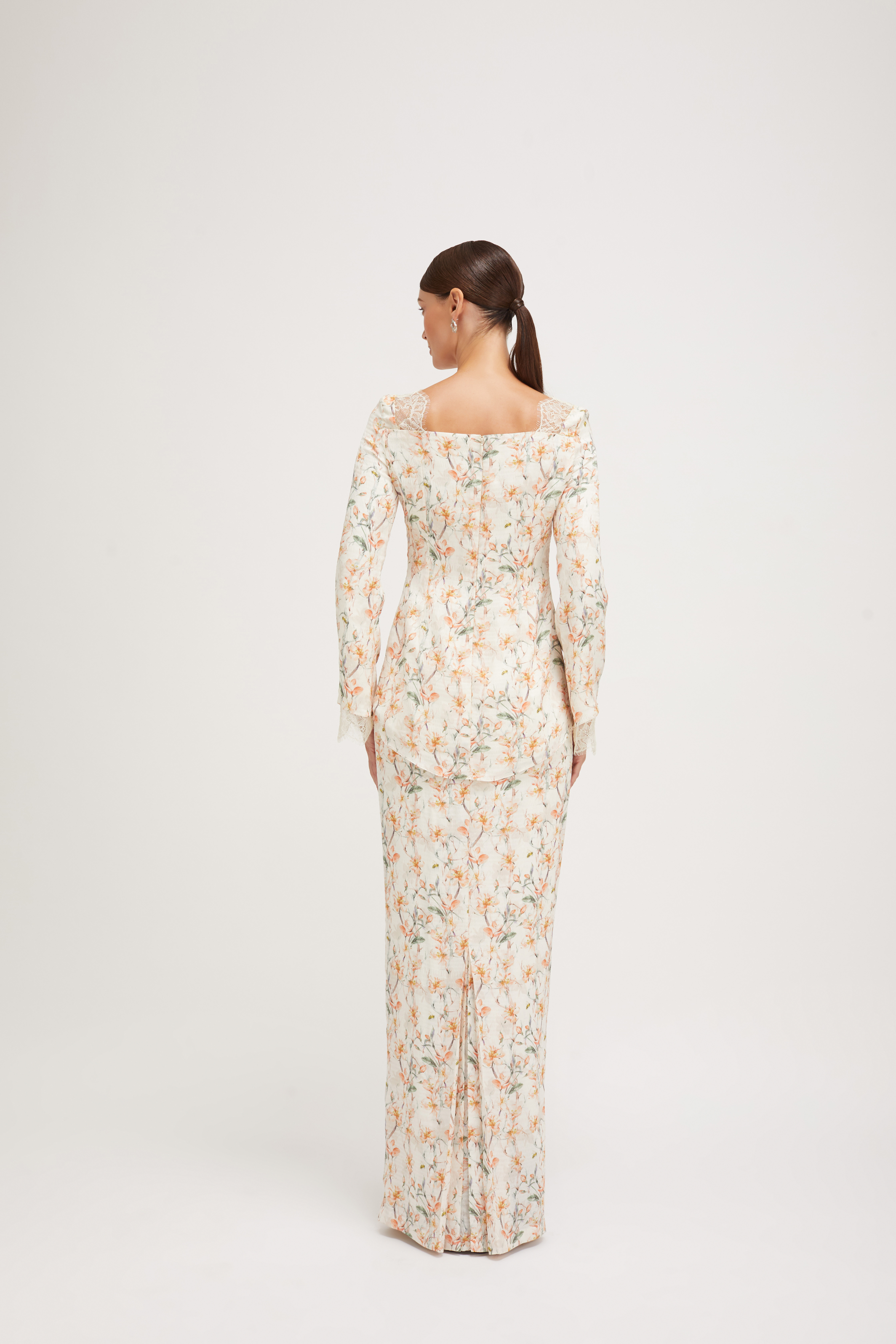 Harper - Cream & Peach