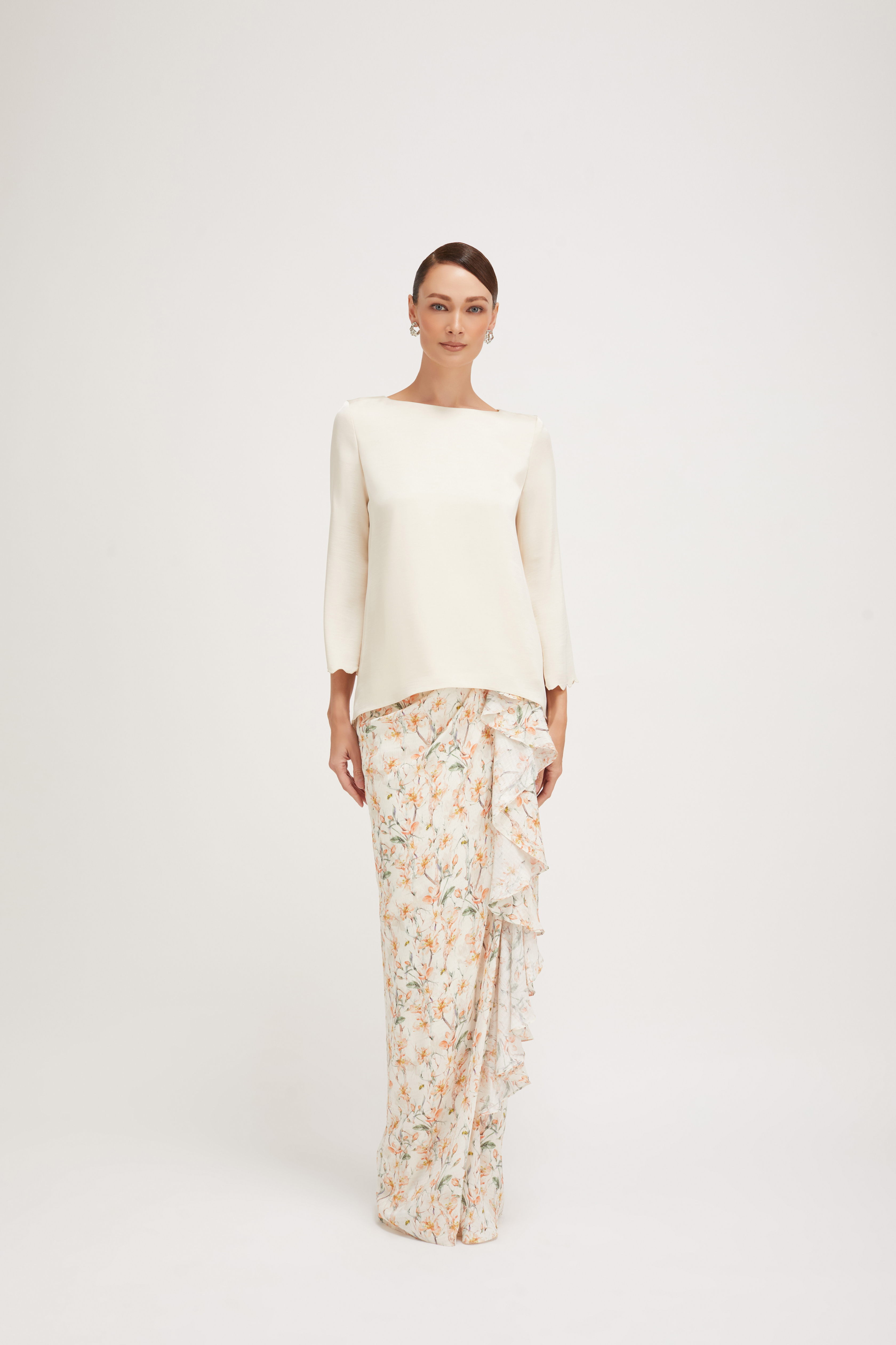 Jane - Cream & Peach