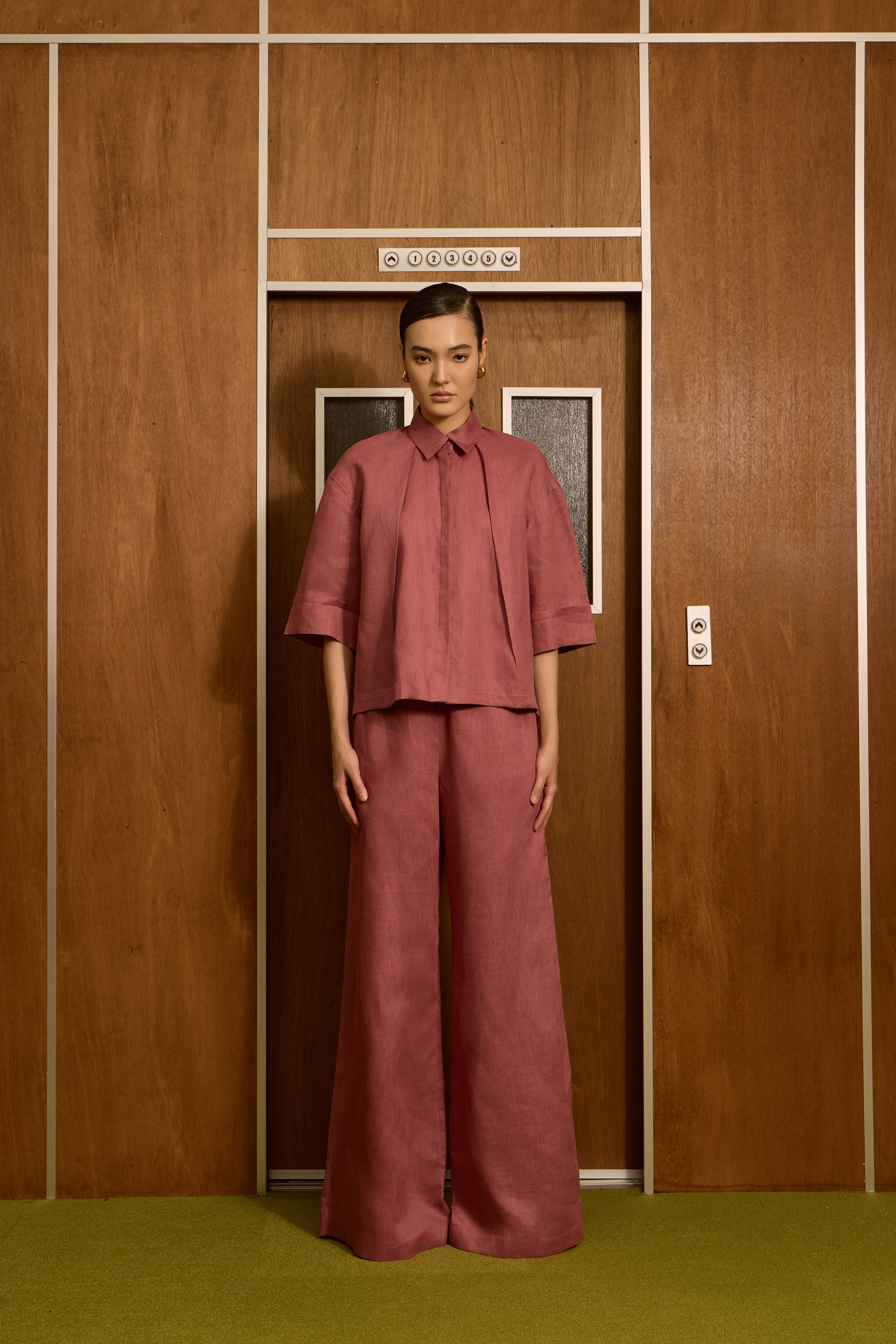 Sade Shirt -  Rose Gold