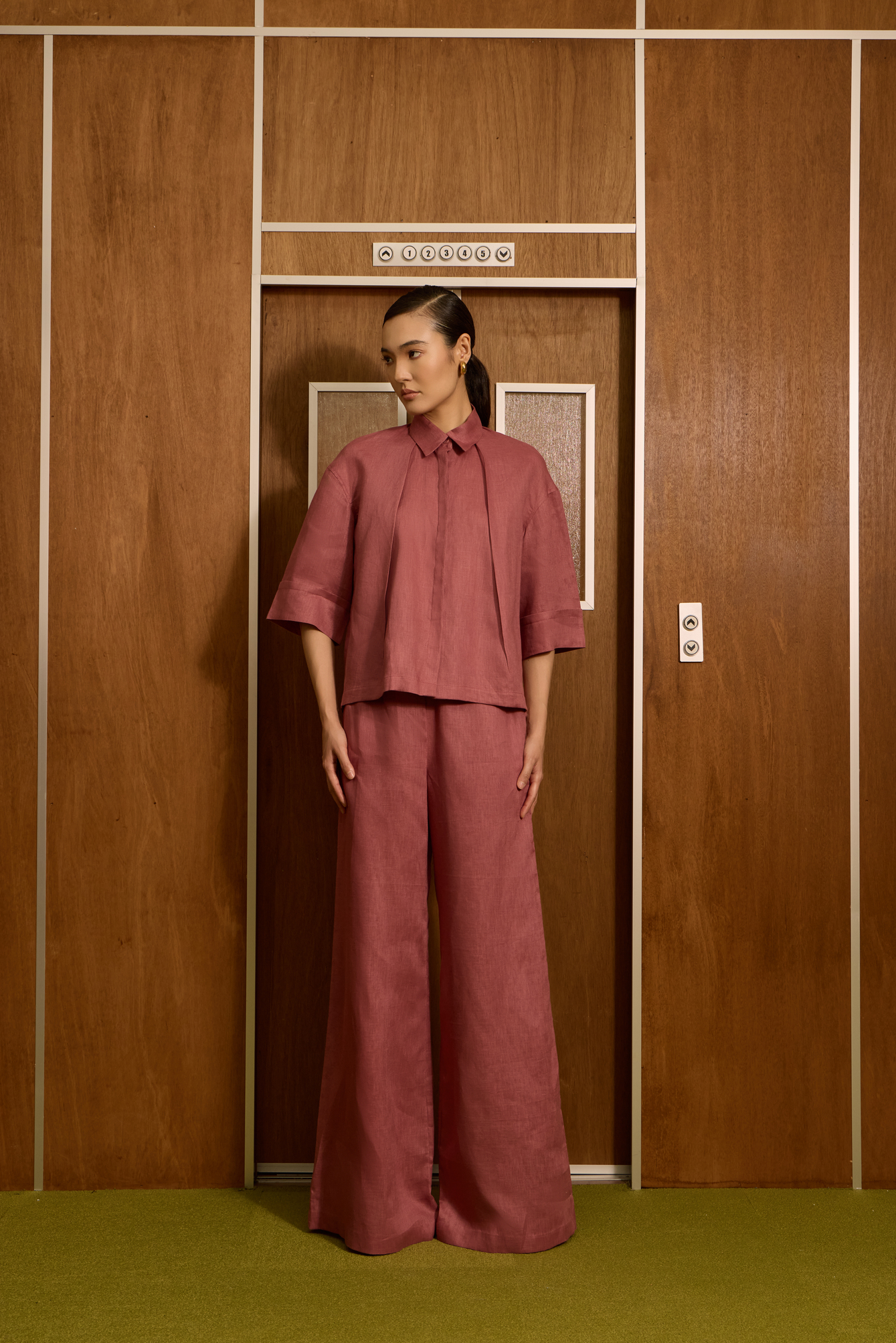 Sade Shirt -  Rose Gold