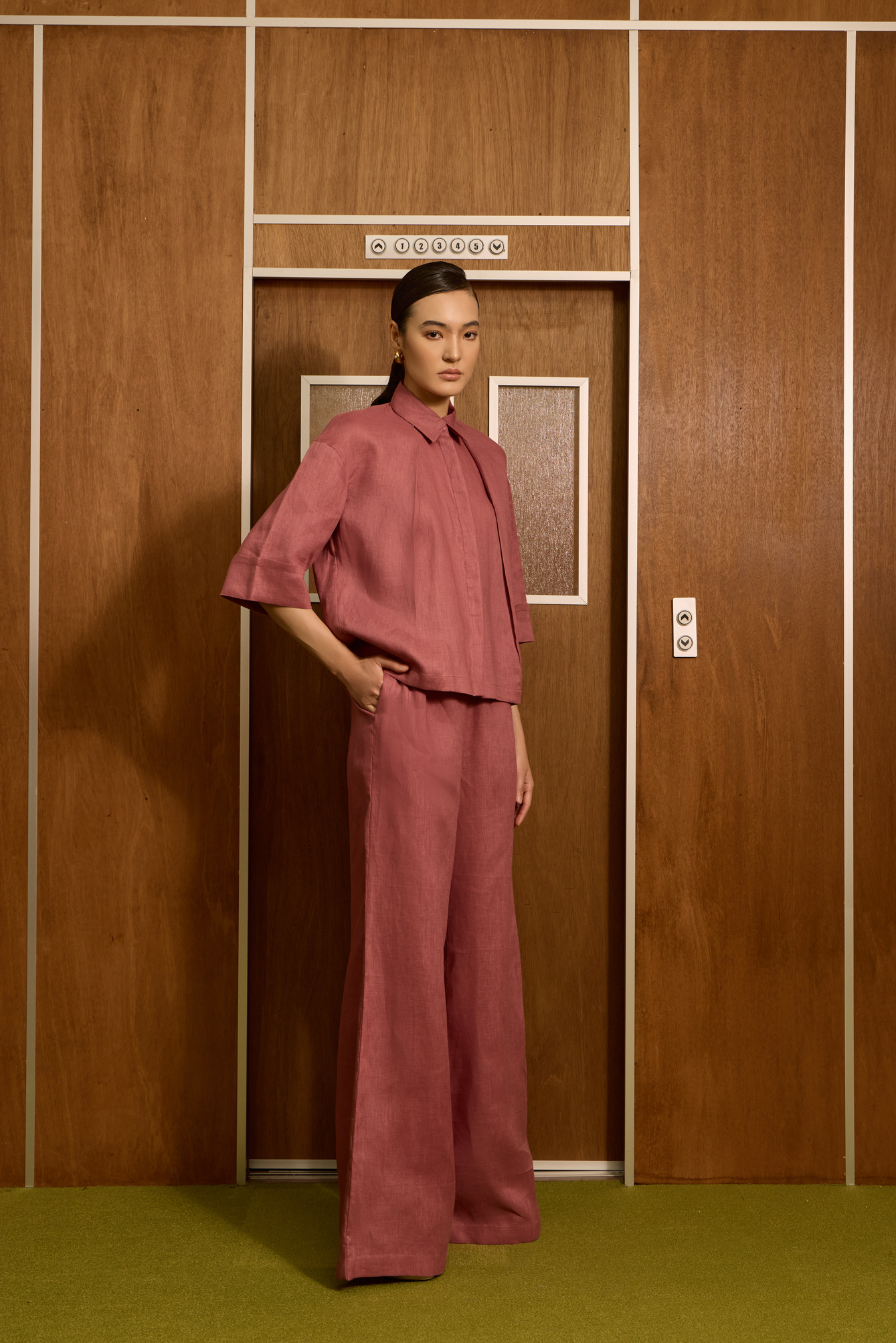 Sade Pants - Rose Gold
