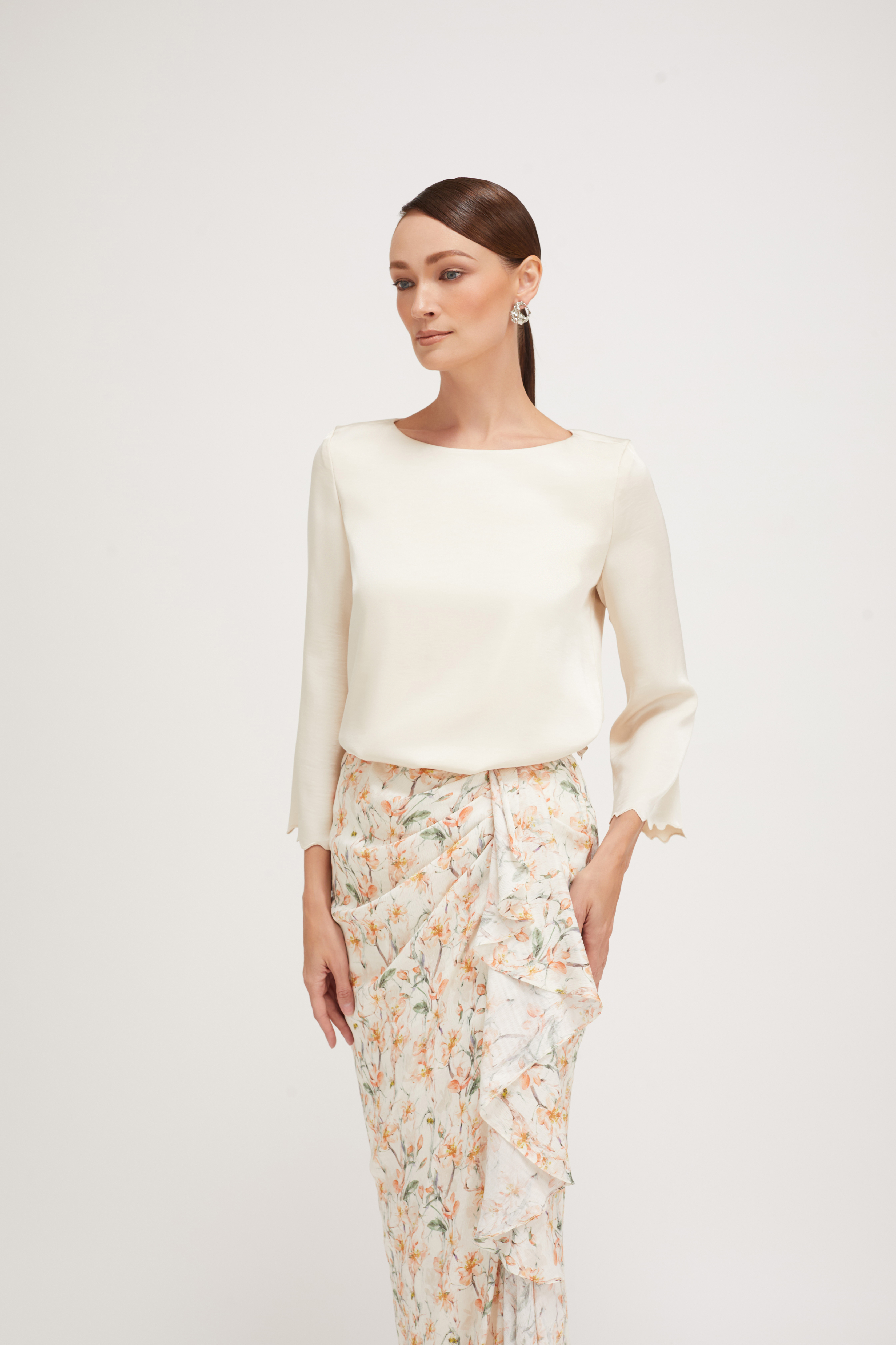 Jane - Cream & Peach