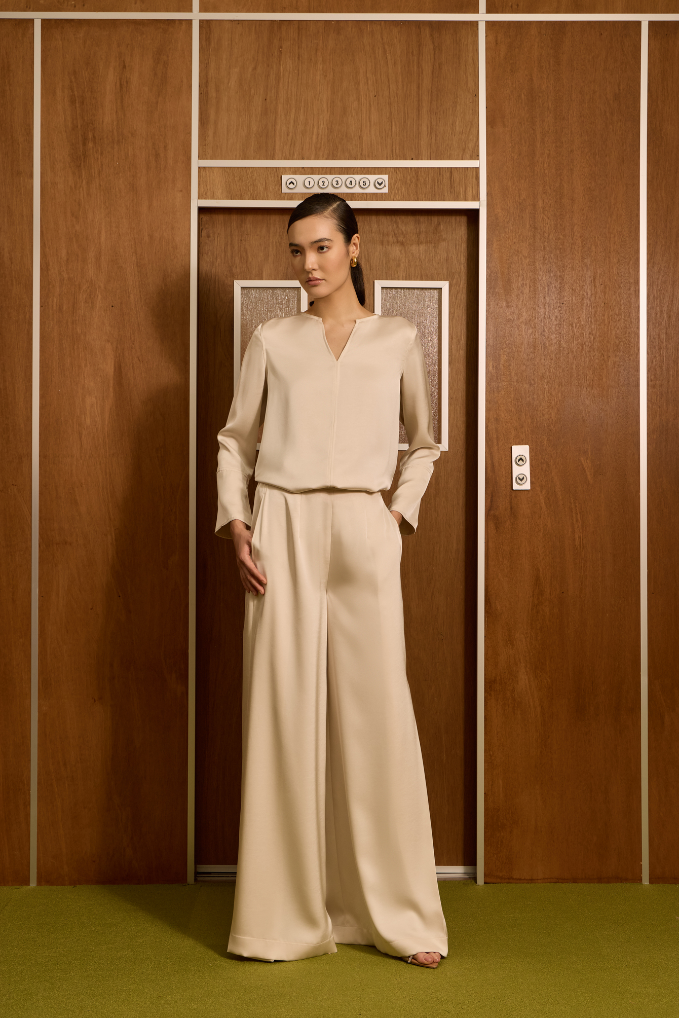 Iris Top - Ivory