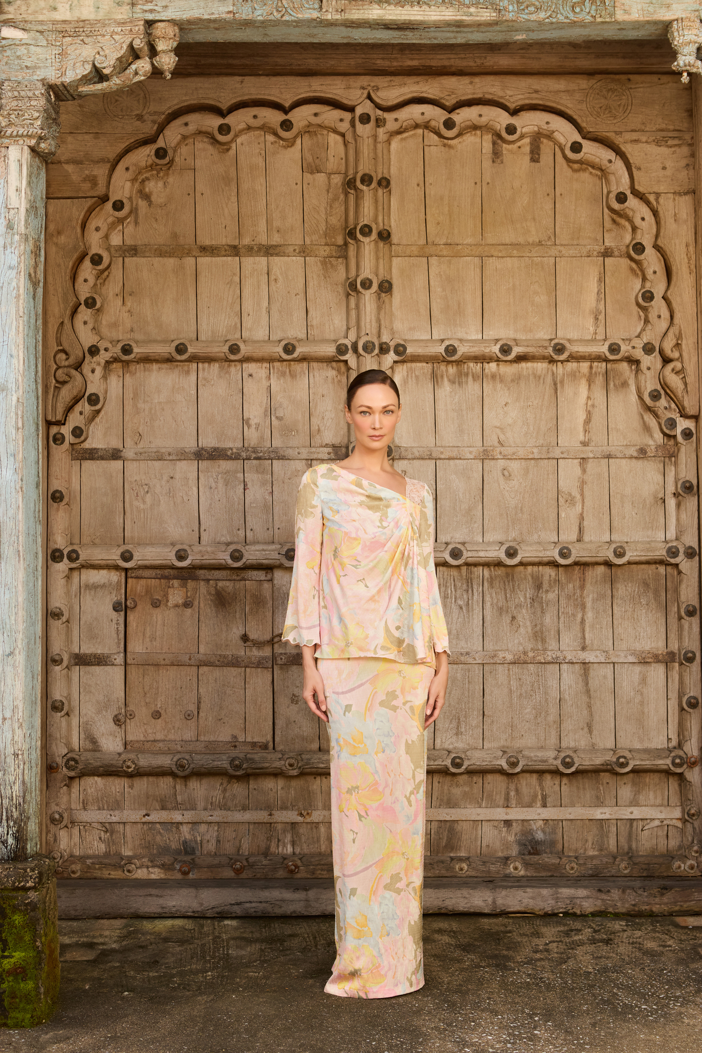 Alora - Multi Light Pink Print